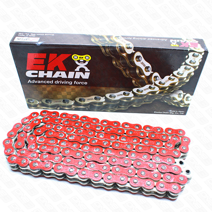 EK Chain 520 MVXZ-114L RED « High N Lubricant