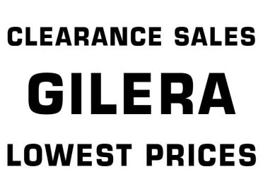 GILERA - CLEARANCE SALES